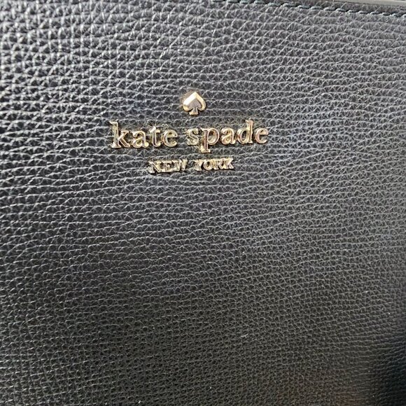 Kate Spade Cara Large Zip Tote Black Shoulder Bag